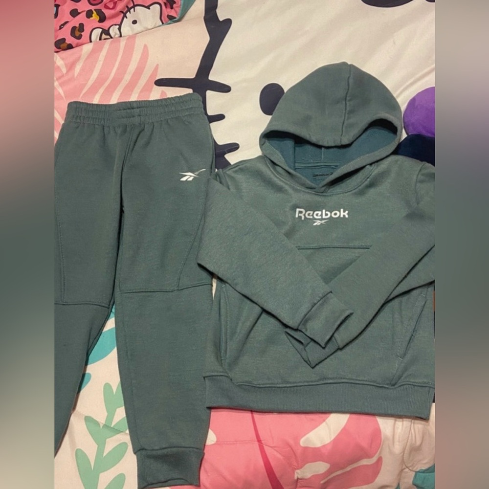 reebok boys hoodie and joggers set